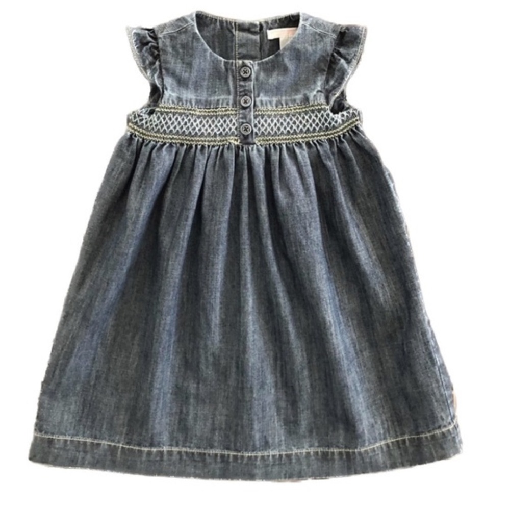 Janie and Jack Chambray Denim Dress